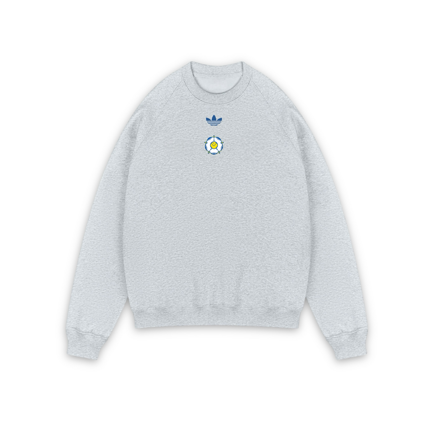 LUFC x TREFOIL SWEATER - GREY