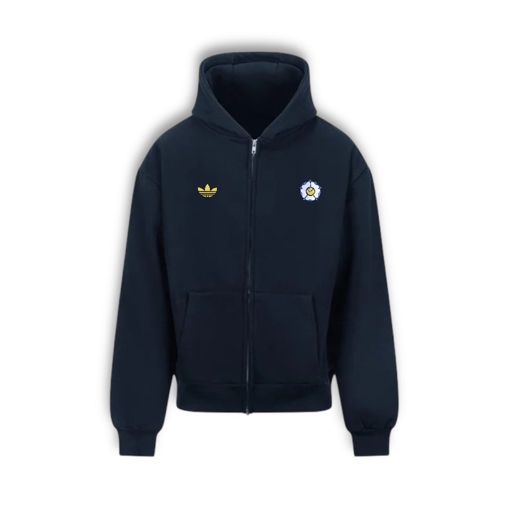 LUFC x TREFOIL JACKET - NAVY