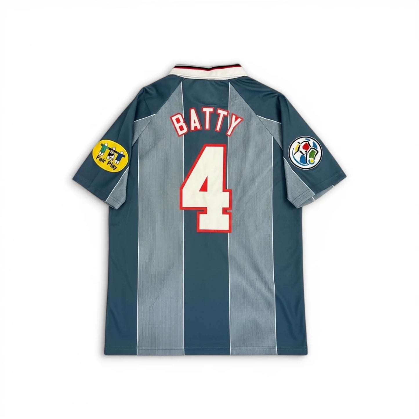 ENGLAND 96 x BATTY AWAY JERSEY