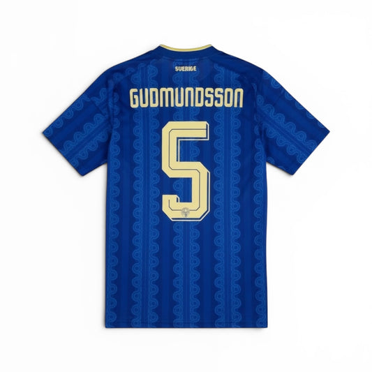 SWEDEN 26 x GUDMUNDSSON AWAY JERSEY