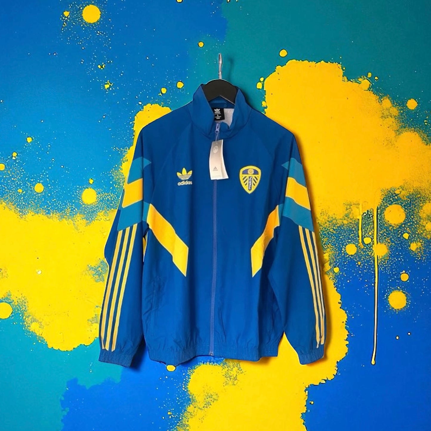 LUFC RETRO STYLE WINDBREAKER