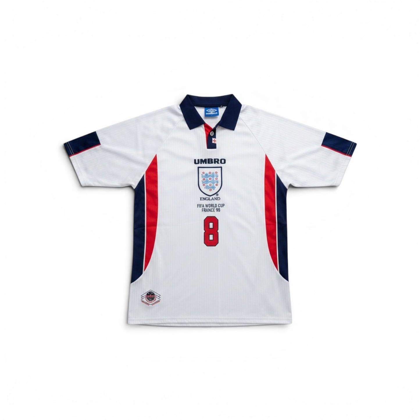 ENGLAND 98 x BATTY HOME JERSEY