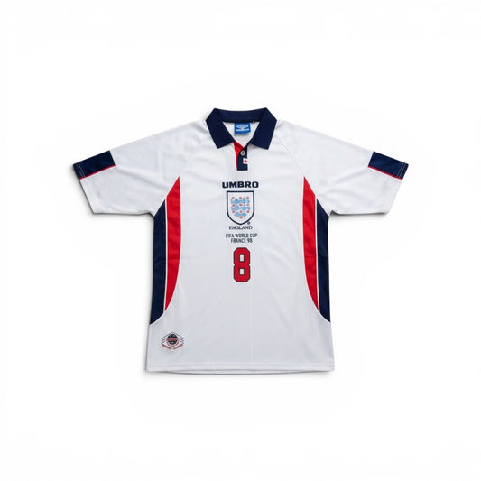 ENGLAND 98 x BATTY HOME JERSEY