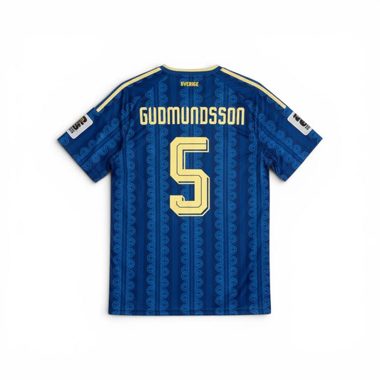 SWEDEN 26 x GUDMUNDSSON AWAY JERSEY