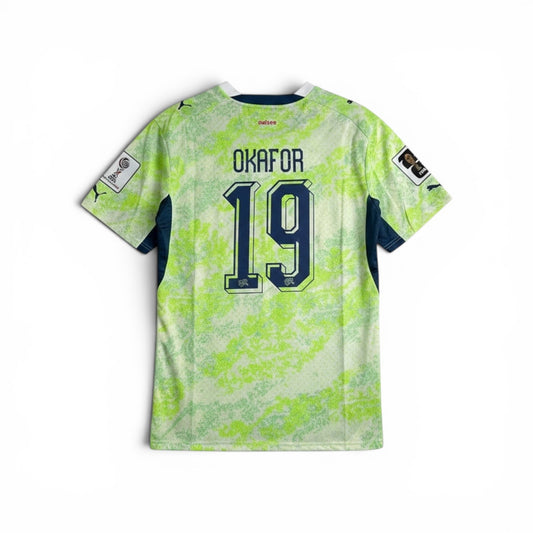 SWITZERLAND 26 x OKAFOR AWAY JERSEY