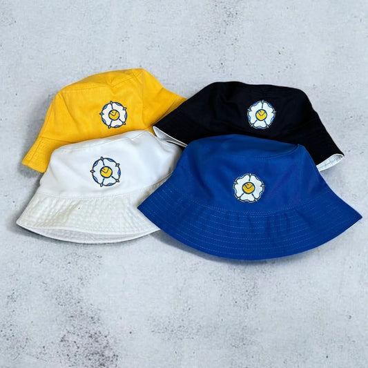 LUFC RETRO BUCKET HATS
