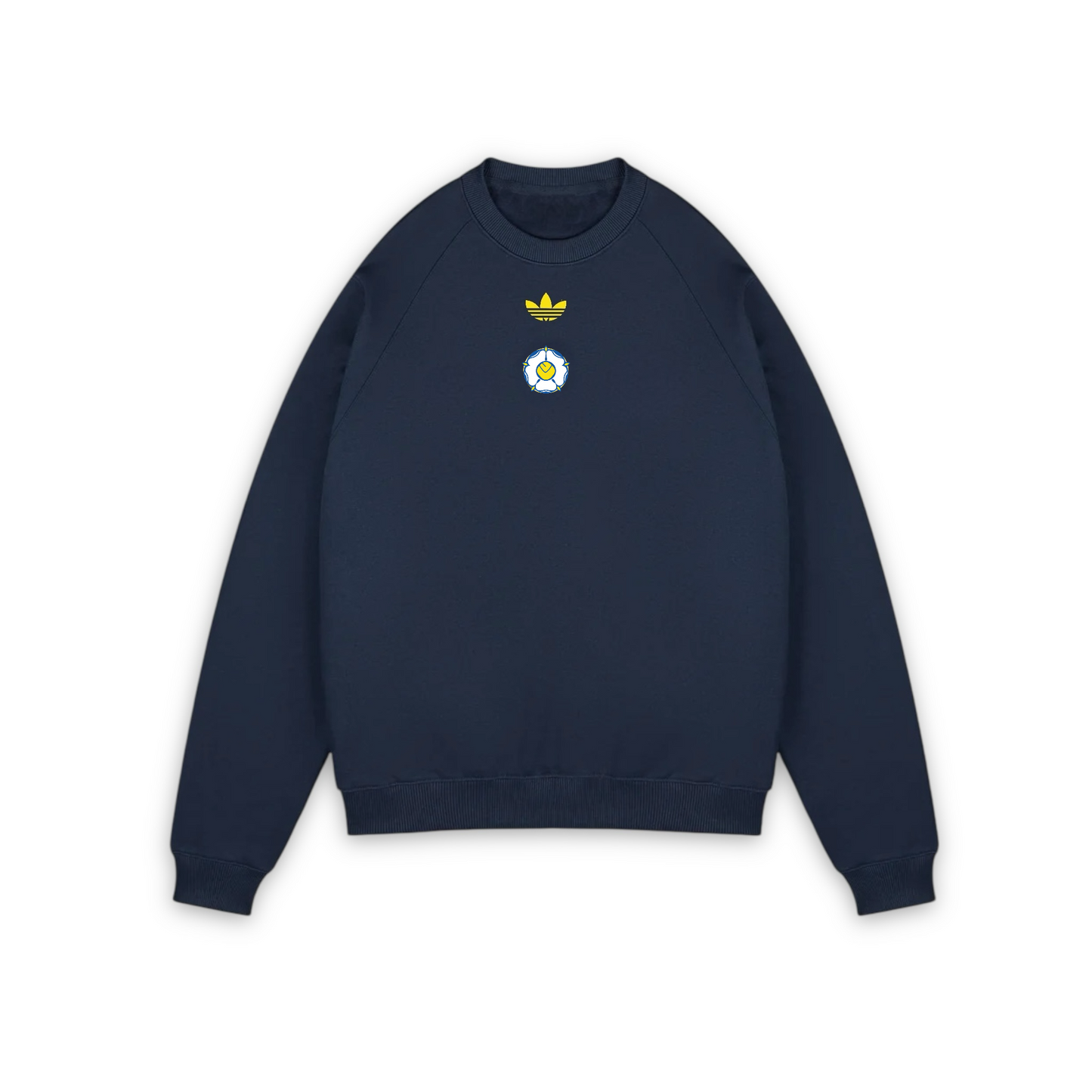 LUFC x TREFOIL SWEATER - NAVY