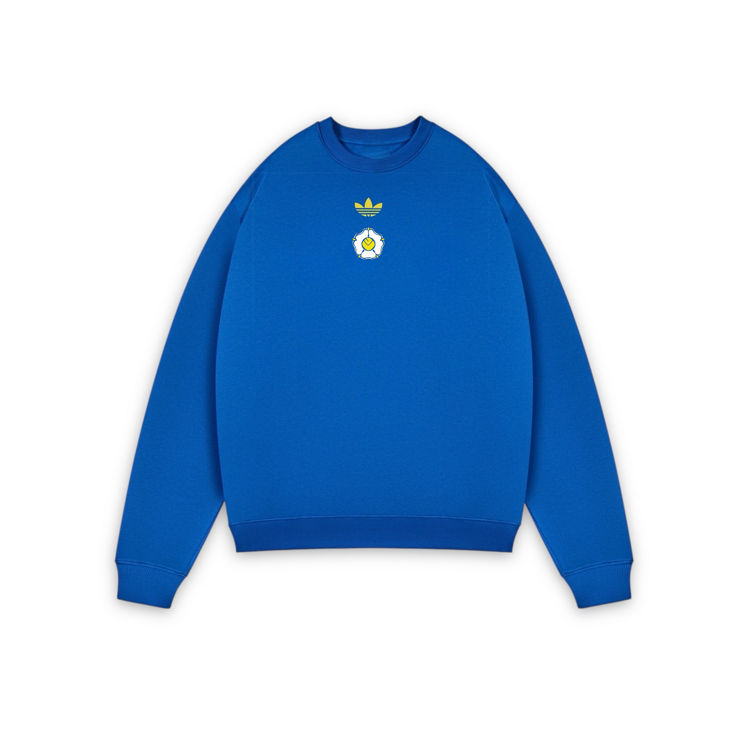 LUFC x TREFOIL SWEATER - ROYAL BLUE