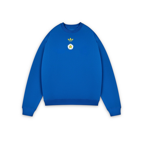 LUFC x TREFOIL SWEATER - ROYAL BLUE