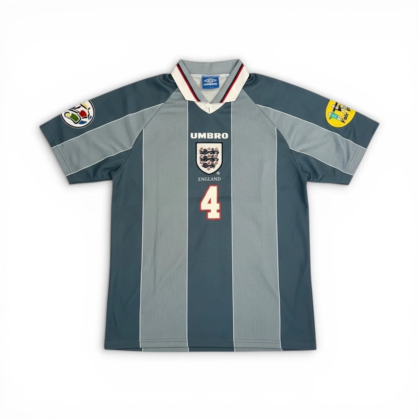 ENGLAND 96 x BATTY AWAY JERSEY